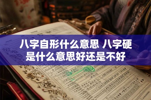 八字自形什么意思 八字硬是什么意思好还是不好