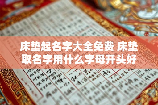 床垫起名字大全免费 床垫取名字用什么字母开头好