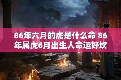 86年六月的虎是什么命 86年属虎6月出生人命运好坎坷为什么