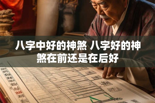 八字中好的神煞 八字好的神煞在前还是在后好