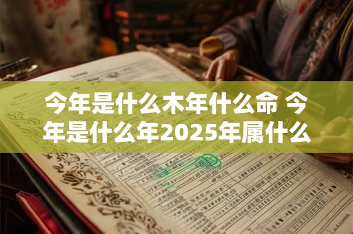 今年是什么木年什么命 今年是什么年2025年属什么年