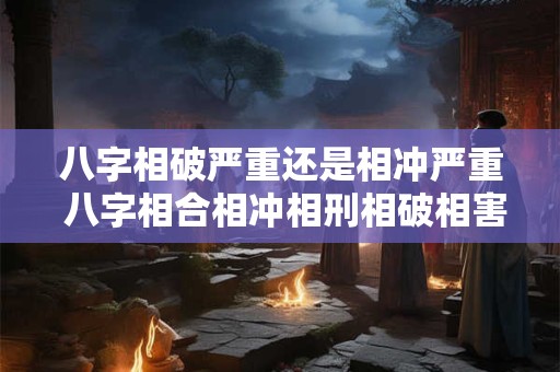 八字相破严重还是相冲严重 八字相合相冲相刑相破相害意思