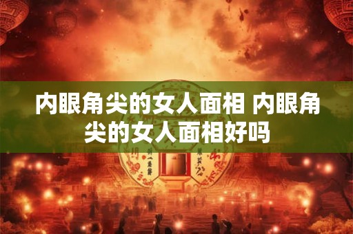 内眼角尖的女人面相 内眼角尖的女人面相好吗