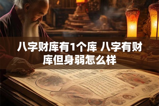 八字财库有1个库 八字有财库但身弱怎么样
