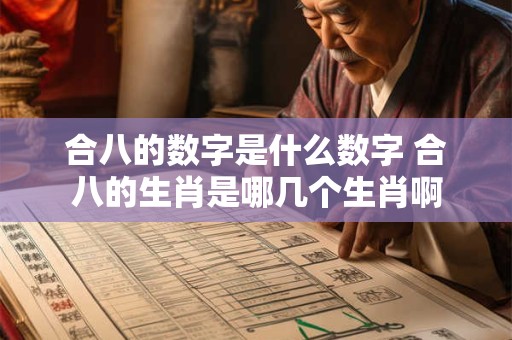 合八的数字是什么数字 合八的生肖是哪几个生肖啊
