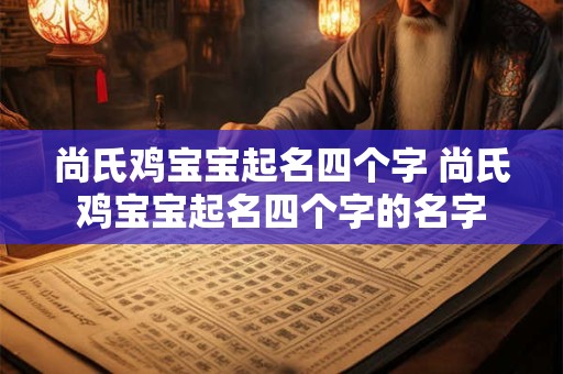 尚氏鸡宝宝起名四个字 尚氏鸡宝宝起名四个字的名字