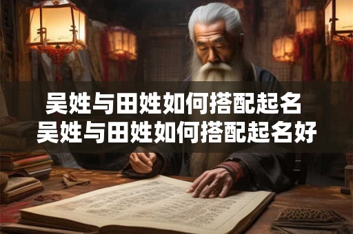 吴姓与田姓如何搭配起名 吴姓与田姓如何搭配起名好听
