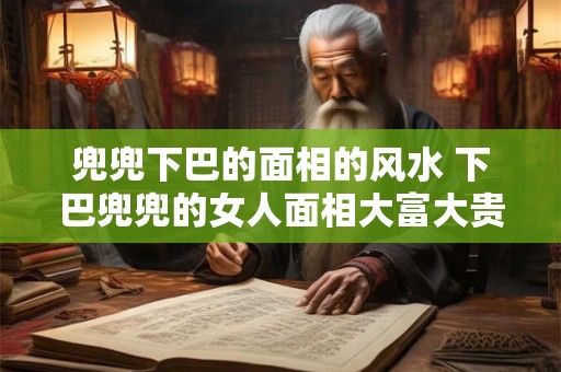 兜兜下巴的面相的风水 下巴兜兜的女人面相大富大贵