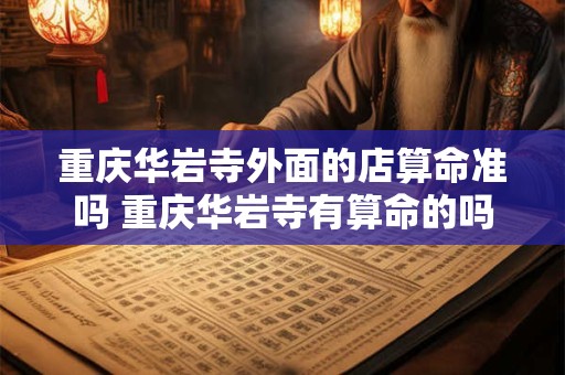 重庆华岩寺外面的店算命准吗 重庆华岩寺有算命的吗