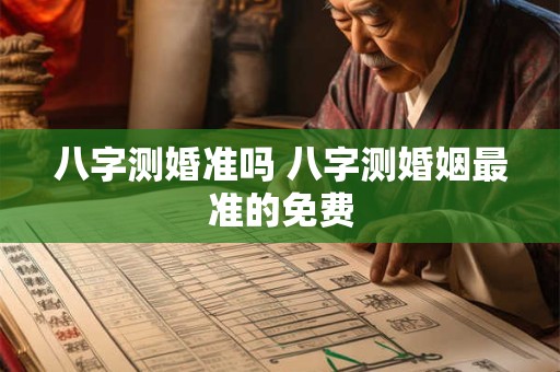 八字测婚准吗 八字测婚姻最准的免费