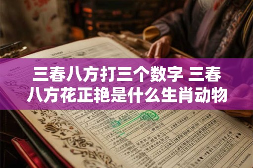 三春八方打三个数字 三春八方花正艳是什么生肖动物