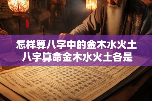 怎样算八字中的金木水火土 八字算命金木水火土各是什么意思