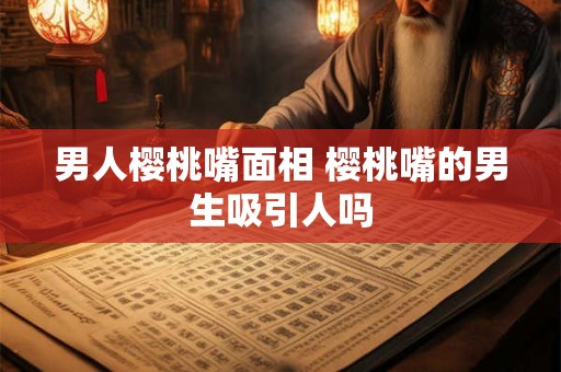 男人樱桃嘴面相 樱桃嘴的男生吸引人吗