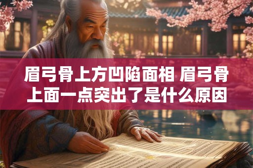 眉弓骨上方凹陷面相 眉弓骨上面一点突出了是什么原因