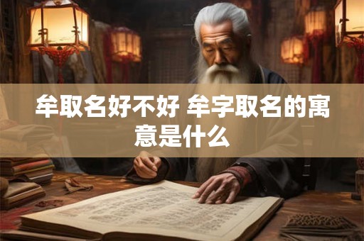 牟取名好不好 牟字取名的寓意是什么