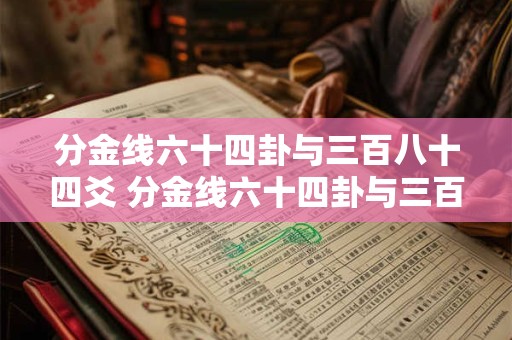 分金线六十四卦与三百八十四爻 分金线六十四卦与三百八十四爻哪个好