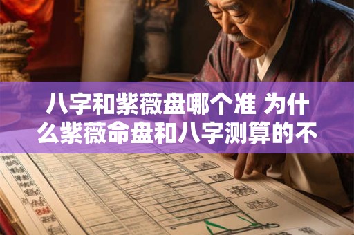 八字和紫薇盘哪个准 为什么紫薇命盘和八字测算的不一样