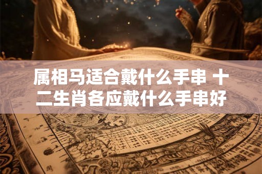 属相马适合戴什么手串 十二生肖各应戴什么手串好