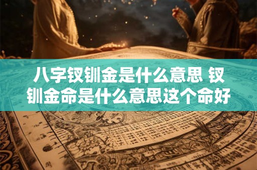 八字钗钏金是什么意思 钗钏金命是什么意思这个命好不好