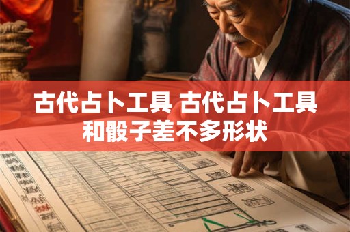 古代占卜工具 古代占卜工具和骰子差不多形状