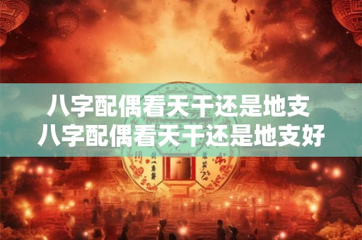 八字配偶看天干还是地支 八字配偶看天干还是地支好