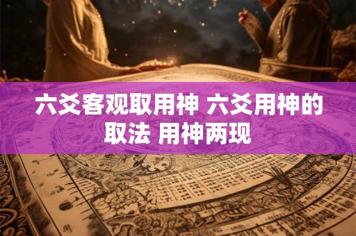 六爻客观取用神 六爻用神的取法 用神两现