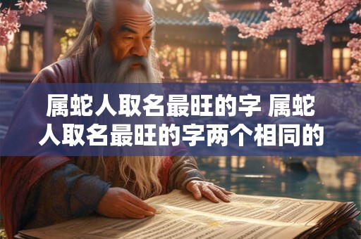 属蛇人取名最旺的字 属蛇人取名最旺的字两个相同的字 属蛇人取名最旺的字 属蛇人取名最旺的字两个相同的字