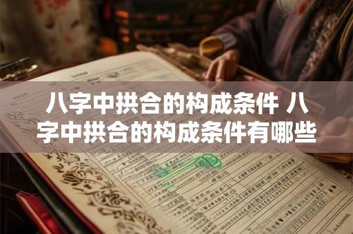 八字中拱合的构成条件 八字中拱合的构成条件有哪些