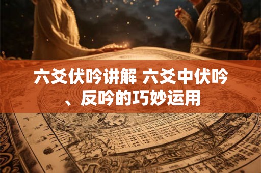 六爻伏吟讲解 六爻中伏吟、反吟的巧妙运用
