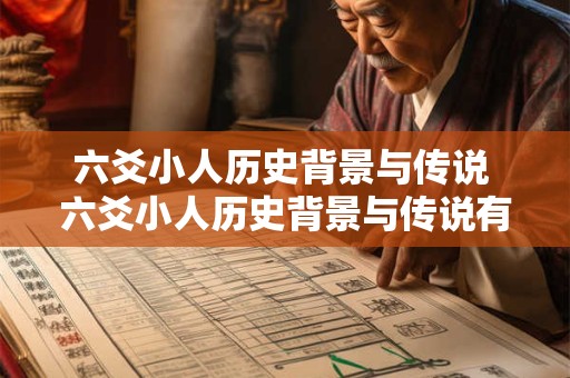 六爻小人历史背景与传说 六爻小人历史背景与传说有关吗