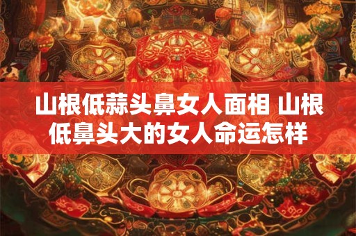 山根低蒜头鼻女人面相 山根低鼻头大的女人命运怎样