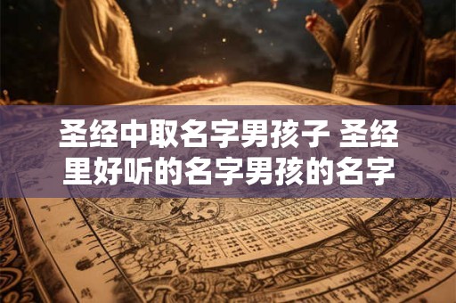 详细阅读:圣经中取名字男孩子 圣经里好听的名字男孩的名字 圣经中取名字男孩子 圣经里好听的名字男孩的名字