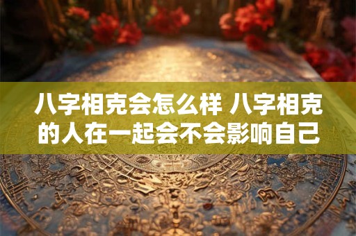 八字相克会怎么样 八字相克的人在一起会不会影响自己身边的人
