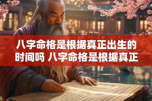 八字命格是根据真正出生的时间吗 八字命格是根据真正出生的时间吗还是命运