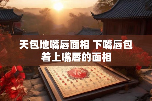 天包地嘴唇面相 下嘴唇包着上嘴唇的面相