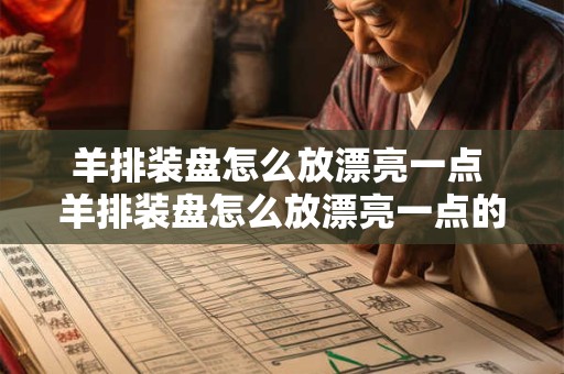 羊排装盘怎么放漂亮一点 羊排装盘怎么放漂亮一点的东西