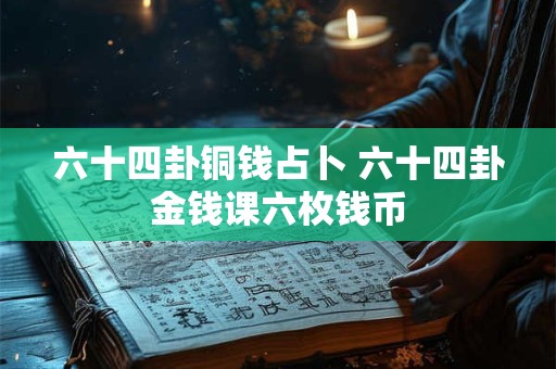 六十四卦铜钱占卜 六十四卦金钱课六枚钱币