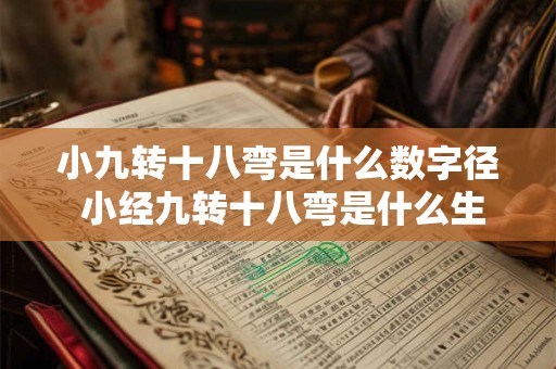 小九转十八弯是什么数字径 小经九转十八弯是什么生肖数字