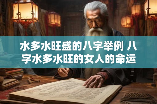 水多水旺盛的八字举例 八字水多水旺的女人的命运