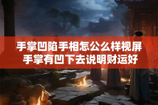 手掌凹陷手相怎公么样视屏 手掌有凹下去说明财运好吗