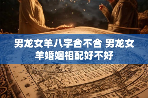 男龙女羊八字合不合 男龙女羊婚姻相配好不好