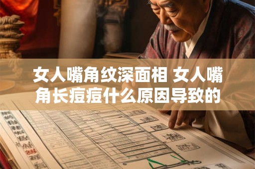 女人嘴角纹深面相 女人嘴角长痘痘什么原因导致的