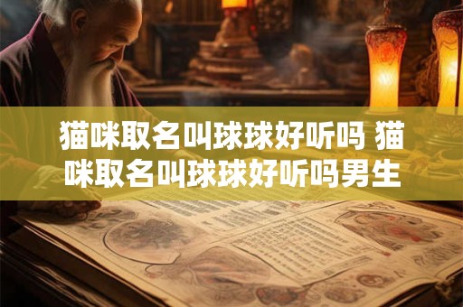 猫咪取名叫球球好听吗 猫咪取名叫球球好听吗男生