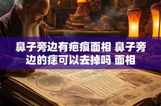鼻子旁边有疤痕面相 鼻子旁边的痣可以去掉吗 面相