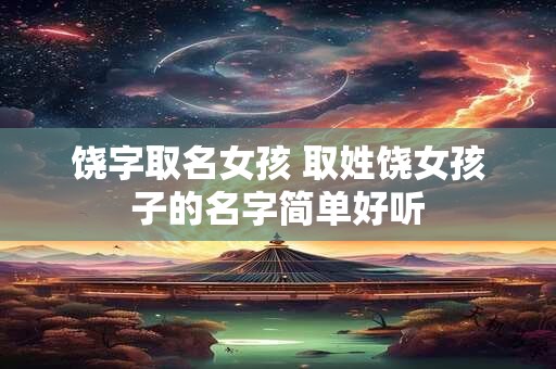饶字取名女孩 取姓饶女孩子的名字简单好听