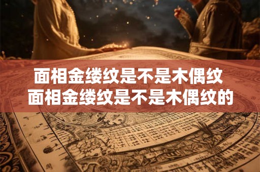 面相金缕纹是不是木偶纹 面相金缕纹是不是木偶纹的意思