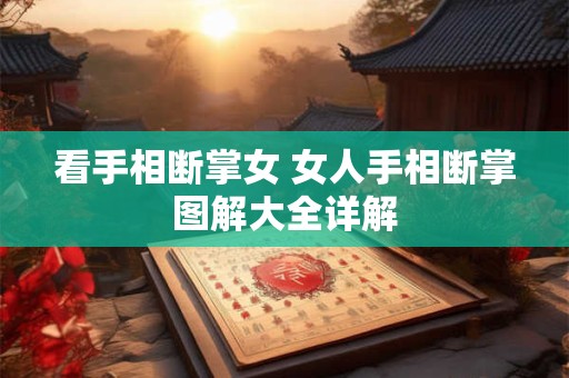 看手相断掌女 女人手相断掌图解大全详解