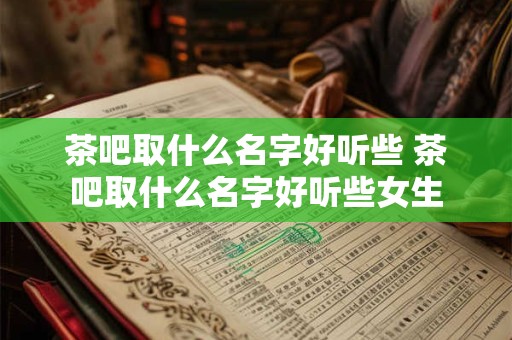 茶吧取什么名字好听些 茶吧取什么名字好听些女生