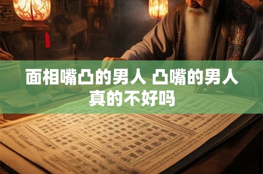 面相嘴凸的男人 凸嘴的男人真的不好吗