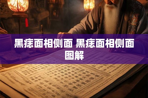黑痣面相侧面 黑痣面相侧面图解